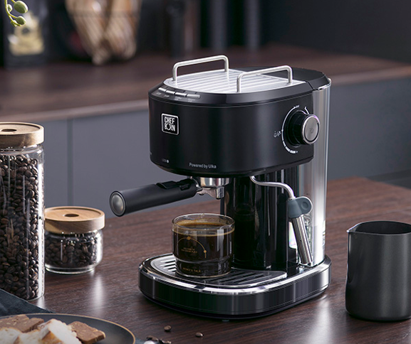 咖啡機小(xiǎo)家電(diàn)類産(chǎn)品怎麽布景?